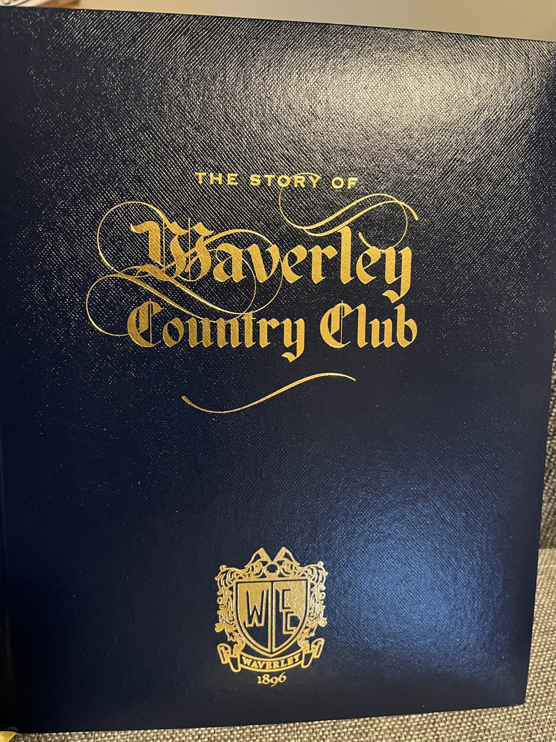 Book Celebrating the 125th Year of Waverley CC (Portland, OR)