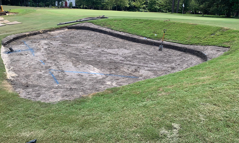 Kinderlou Forest course Capillary Bunkers