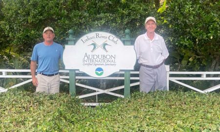 course superintendent Robert Wallace and course designer Ron Garl