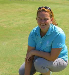 Laurie Bland, superintendent at Miami Springs Golf and Country Club