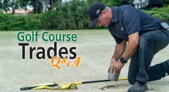 Mike Bellino Golf Course Superintendent at Heathrow Country Club talks with Golf Course Trades