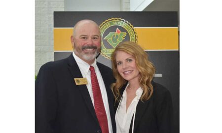 New Carolinas GCSA President Chuck Connolly and wife Donna