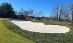 Echo Valley Country Club has just completed installing the Capillary Bunkers liner