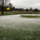 Snow on Golf Green