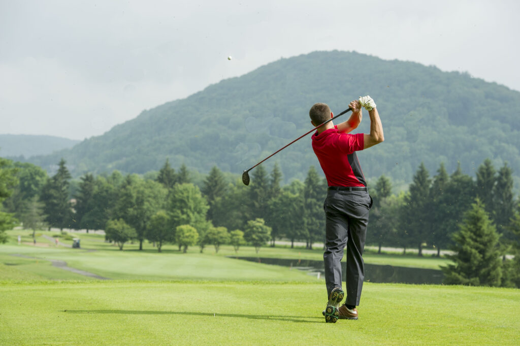 Ellicottville, NY. JUL 10, 2015: Scenes from the Holiday Valley Golf photo shoot. (c) Craig Melvin/2015