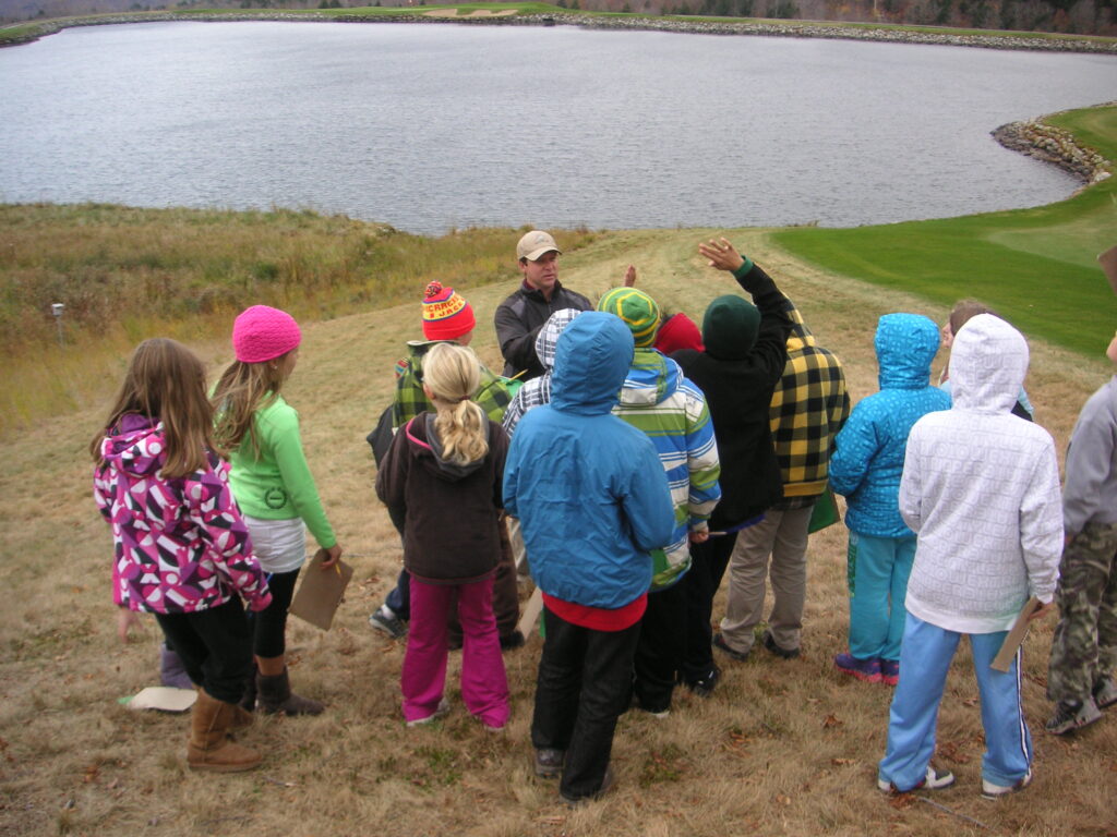 Pic 5th graders THE CLUB AT SPRUCE PEAK THE MOUNTAIN COURSE