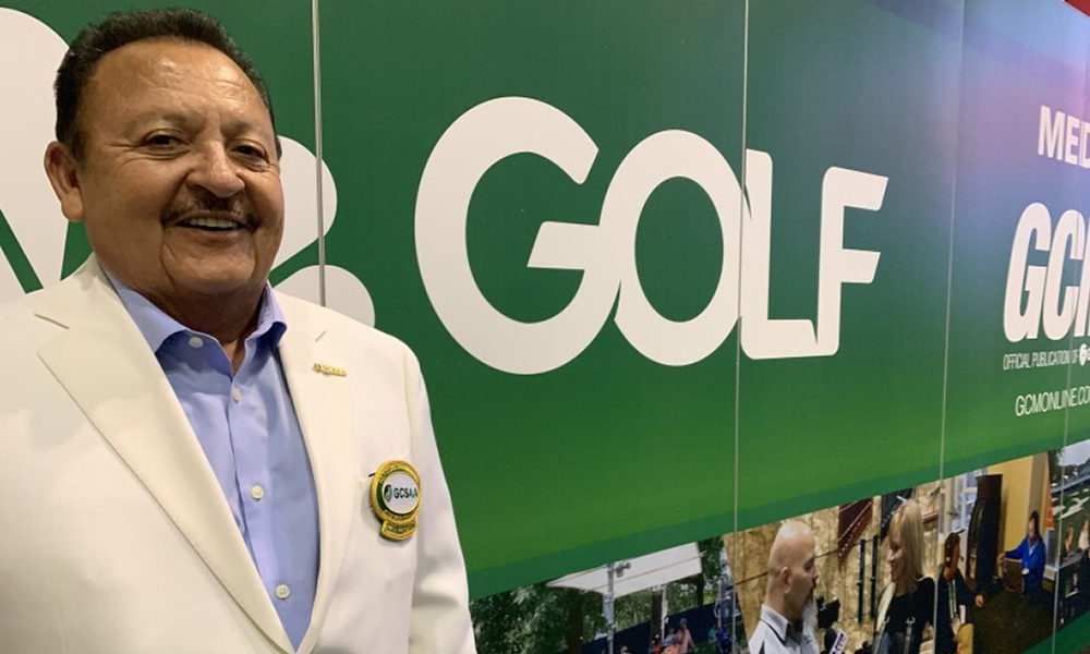 Rafael Barajas, 59, served as the Golf Course Superintendent Association of America's 83rd president in 2019, but has returned to the superintendent ranks in Texas.(Photo: David Droschak)