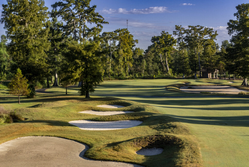 Celebration® Bermudagrass on the fifth hole at TPC Louisiana.