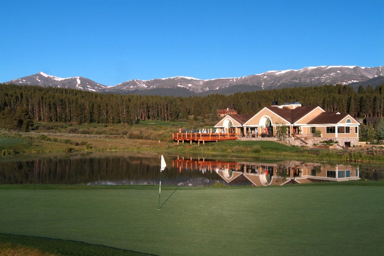 Breckenridge Golf Club Beaver #5 with Clubhouse