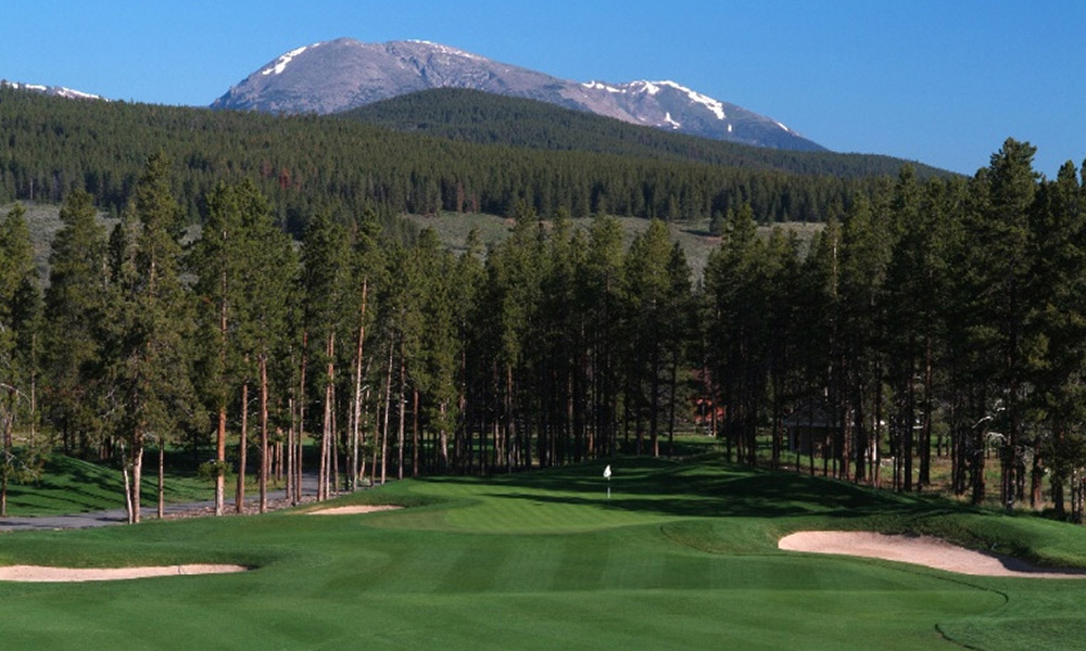 Breckenridge Golf Club Bear #2 with Buffalo Mountain