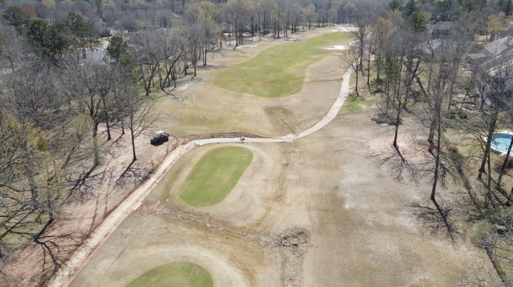 Hole 10 - Bulk Head Southern Trace Country Club in Shreveport, La.