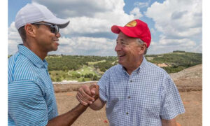 Tiger and Johnny Morris, Bass Pro Shops and Big Cedar Lodge Founder.jpg