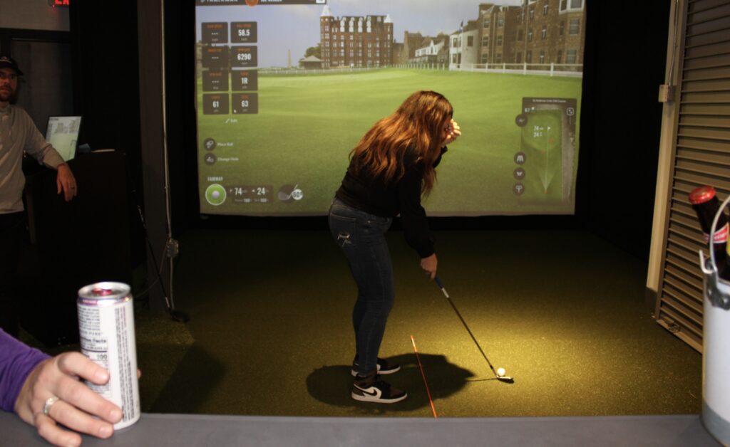 Two Simulators are available year round for practice, parties, team building activities and more.