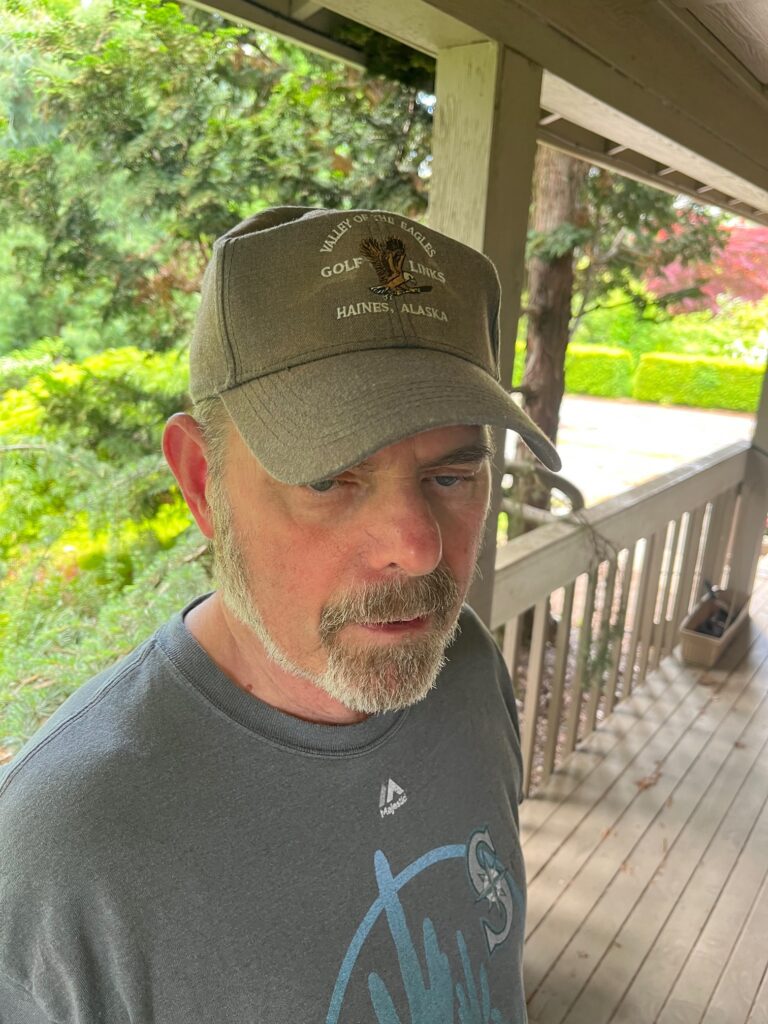 Jeff Shelley in Valley of the Eagles hat