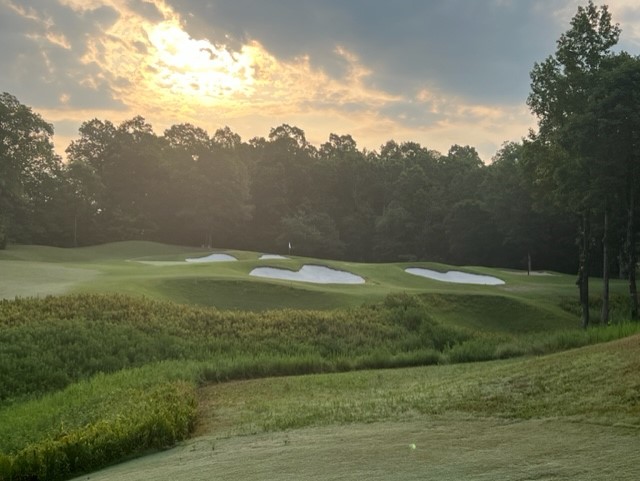 CapillaryFlow bunker liner system at Granada course in Arkansas