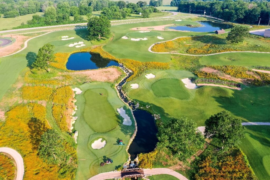 Aerial View of Battlefield GC