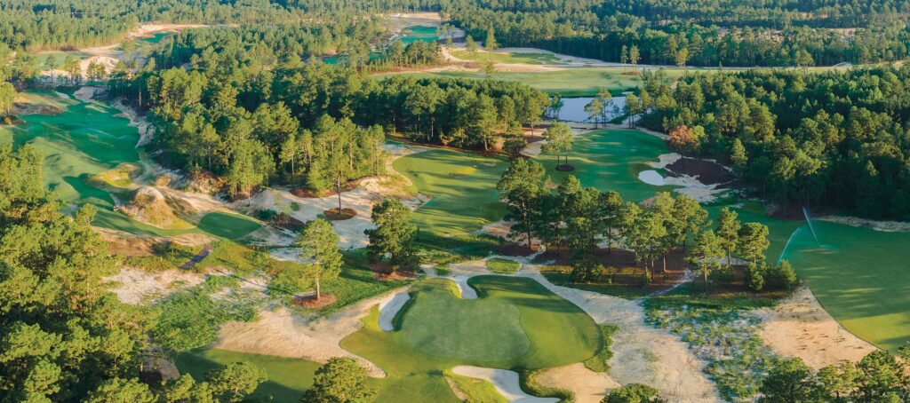 Aerial View of Pinehurst No. 10