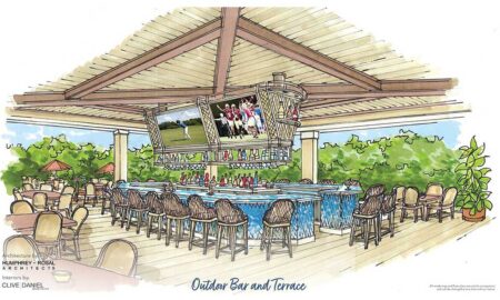 The Club at Olde Cypress Ourtood Bar and Terrace Clubhouse