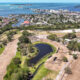 Dunedin’s 14th and 18th holes overlooking the Gulf of Mexico