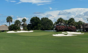 Woodmont Country Club Cypress 9th Hole Completed