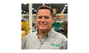 Tyler Barrett to North America Sales Manager Foley Company