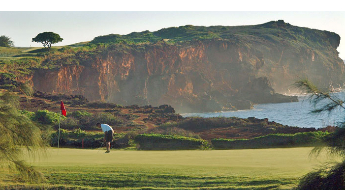 Poipu Bay - one of Dan's favorite courses & clients