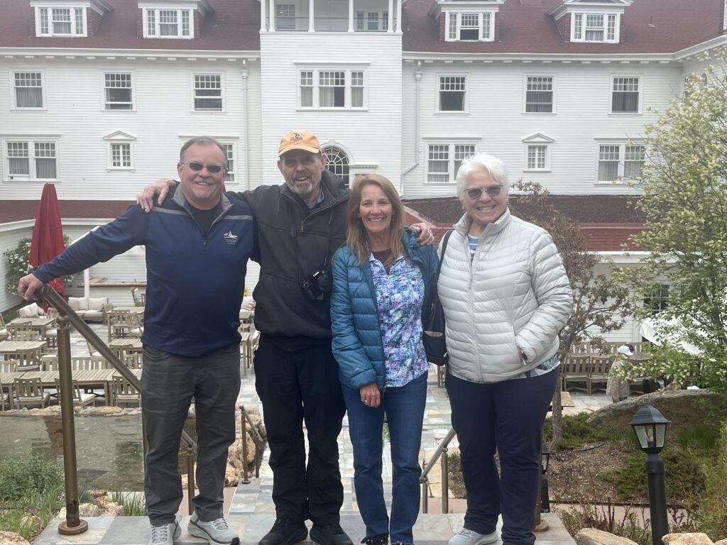 Mark, Jeff, Karen & Anni at Stanley Hotel