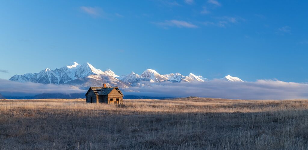 Old Homestead north of Polson (Rob Perry Photo)