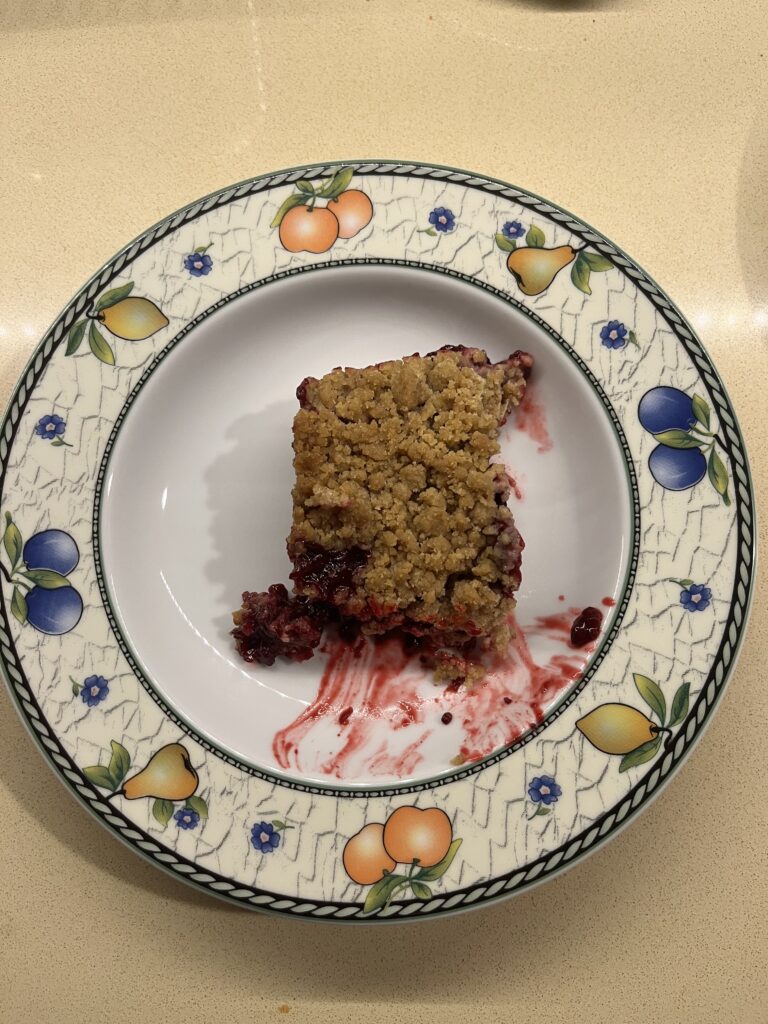 Anni's Mixed Berry Crumble