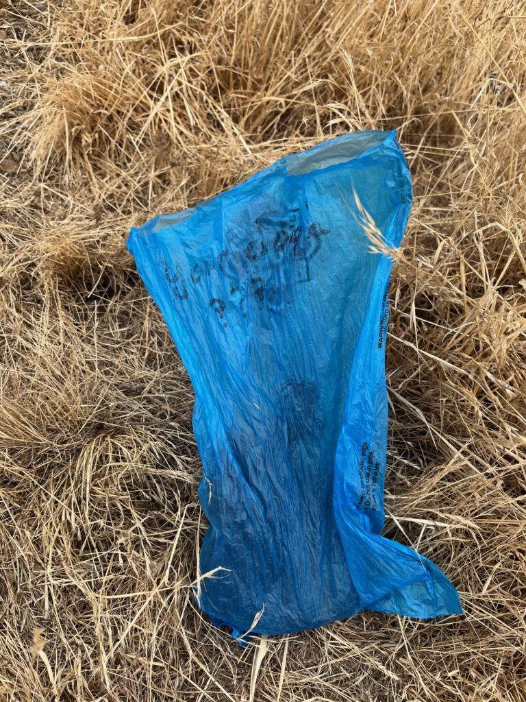 Bag Left by Dog Park Poop Policewoman