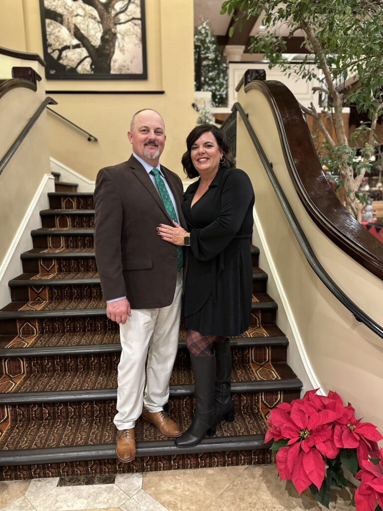 Brandon Bowen, Golf Course Superintendent and Wife