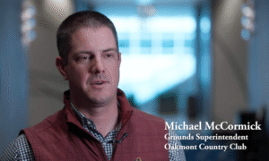 Grounds Superintendent Mike McCormick Oakmont Country Club