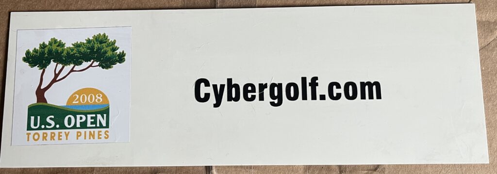 Cybergolf at 2006 U.S. Open won by Tiger Woods
