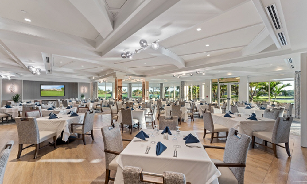 Copperleaf Golf Club The Leaf main dining room