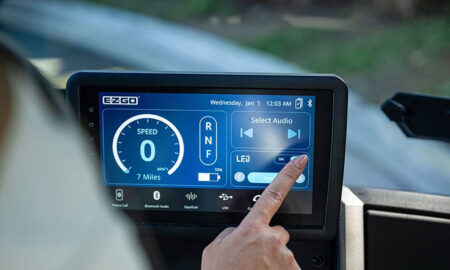 select E-Z-GO model-year 2026 vehicles onboard technology package