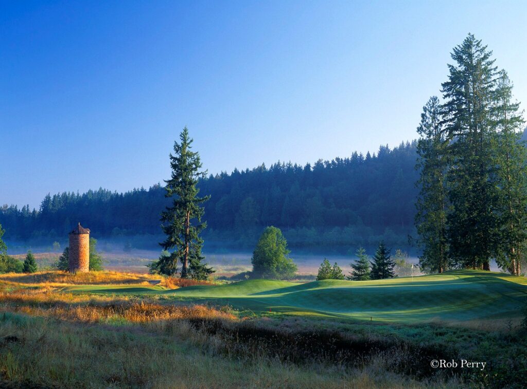 Aldarra GC - Hole 15, Par 3    Sammamish, Wash.