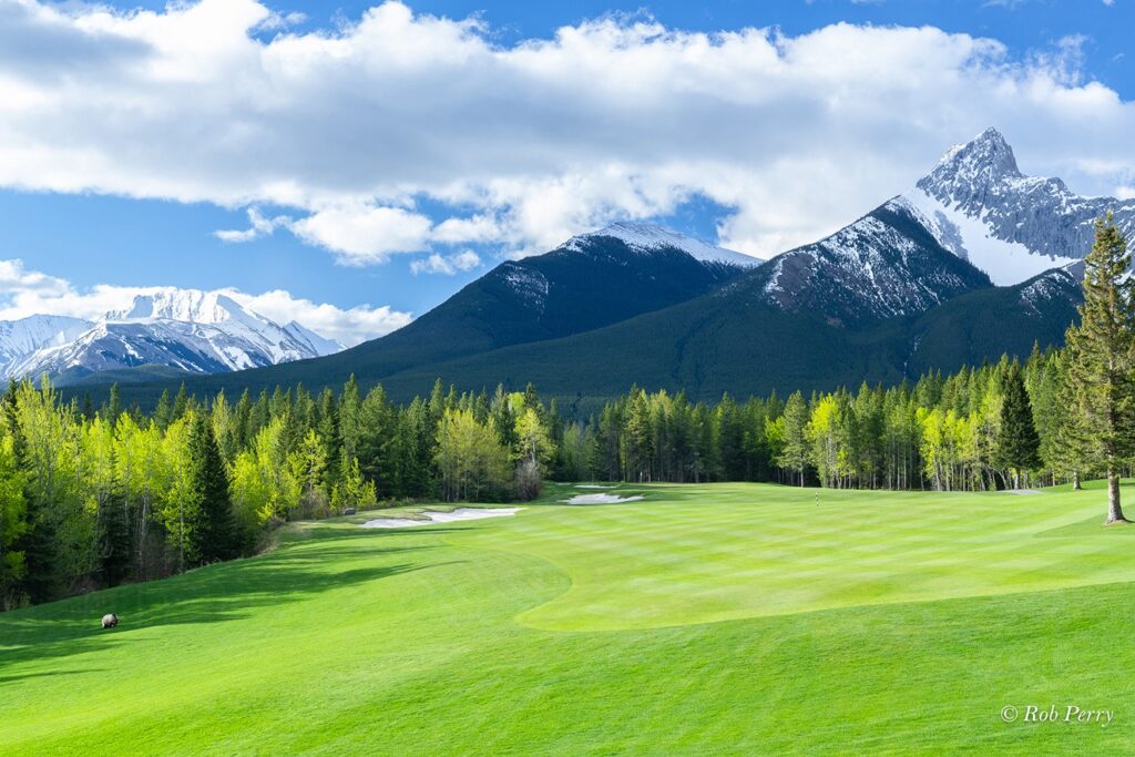 Kananaskis Country GC - Hole 3, Par 4 Mt. Kidd, Kananaskis, Alberta