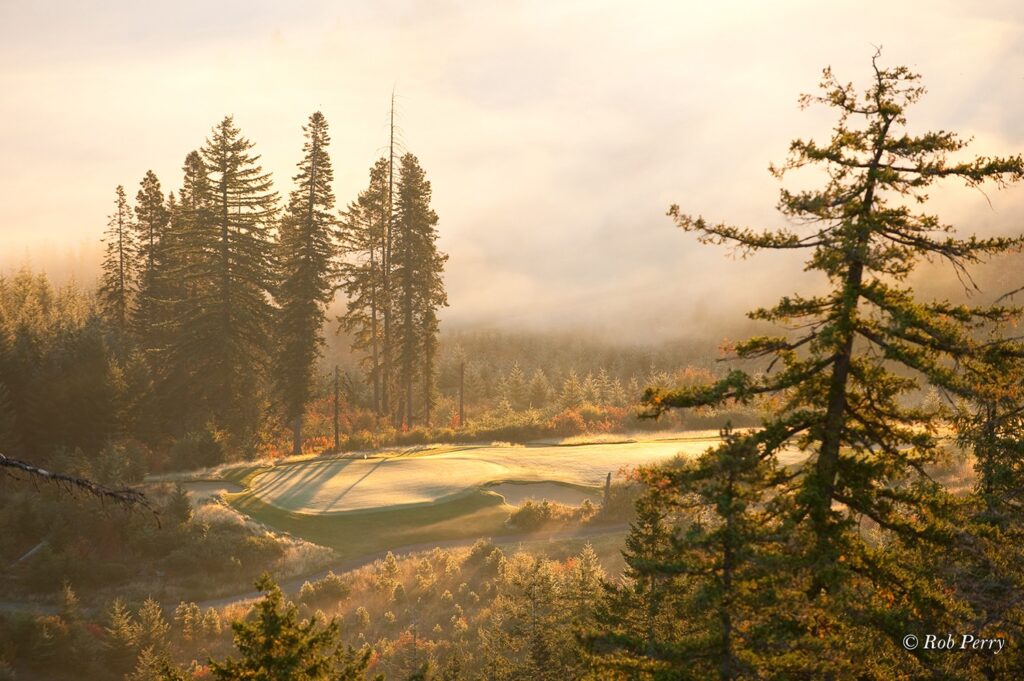 Tumble Creek Club - Hole #11, Par 3    Cle Elum, WA
