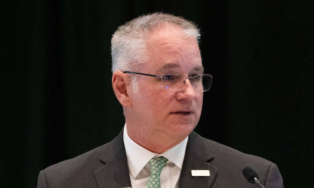 Paul L. Carter President of the Golf Course Superintendents Association of America