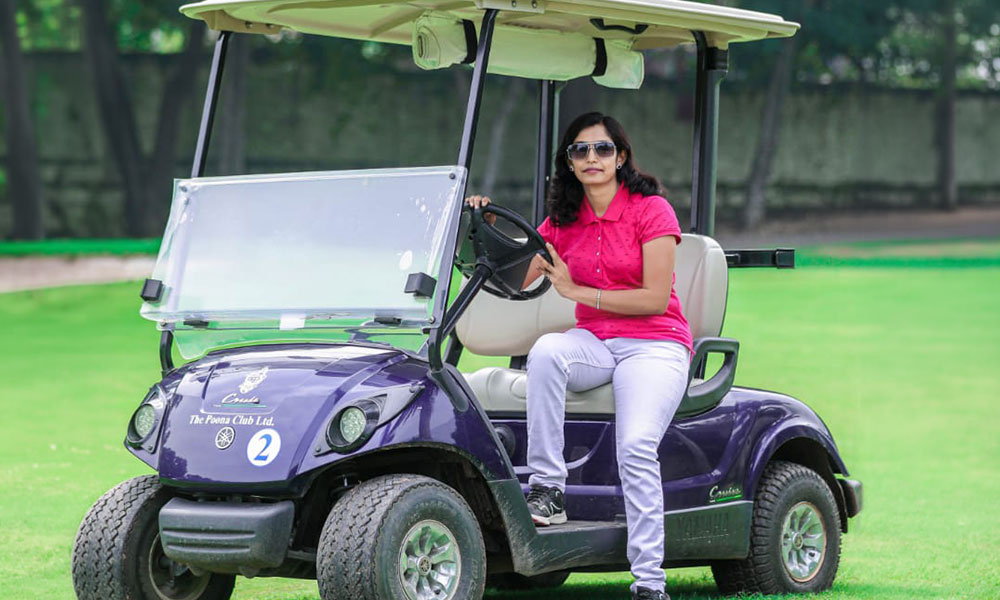 Harshada Abhyankar golf course superintendent Royal Calcutta Golf Club
