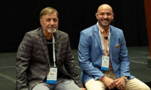 Tim Little and PJ Rovinelli Jr. of Ewing Outdoor Supply