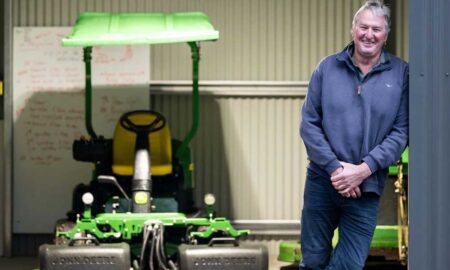 Tim O'Keefe Crookwell Golf Club President said the new John Deere machinery had made an immediate difference to the nine-green 18-tee course.