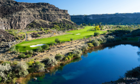 Blue Lakes CC - Holes 13 & 14, Par 4s, Twin Falls, Idaho (Courtesy of Rob Perry)