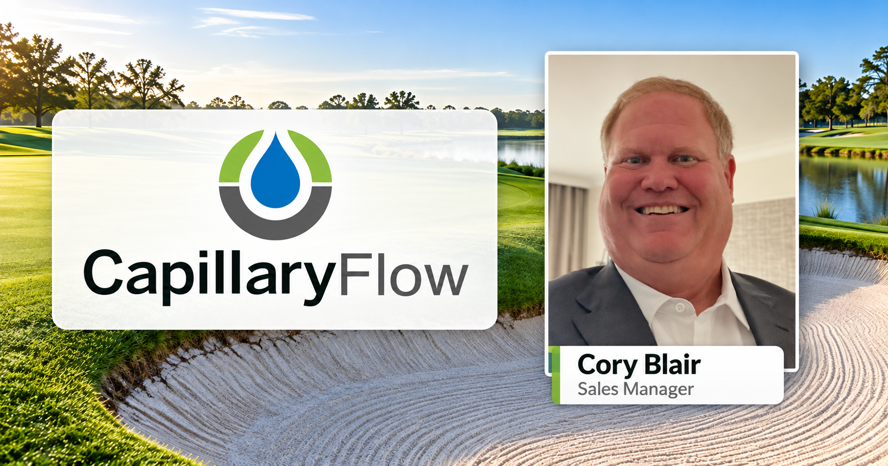 CapillaryFlow Promotes Cory Blair to Sales Manager